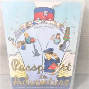 BK26 - PASSPORT to ADVENTURE Video Biblically 4 Lesson Curriculum Games